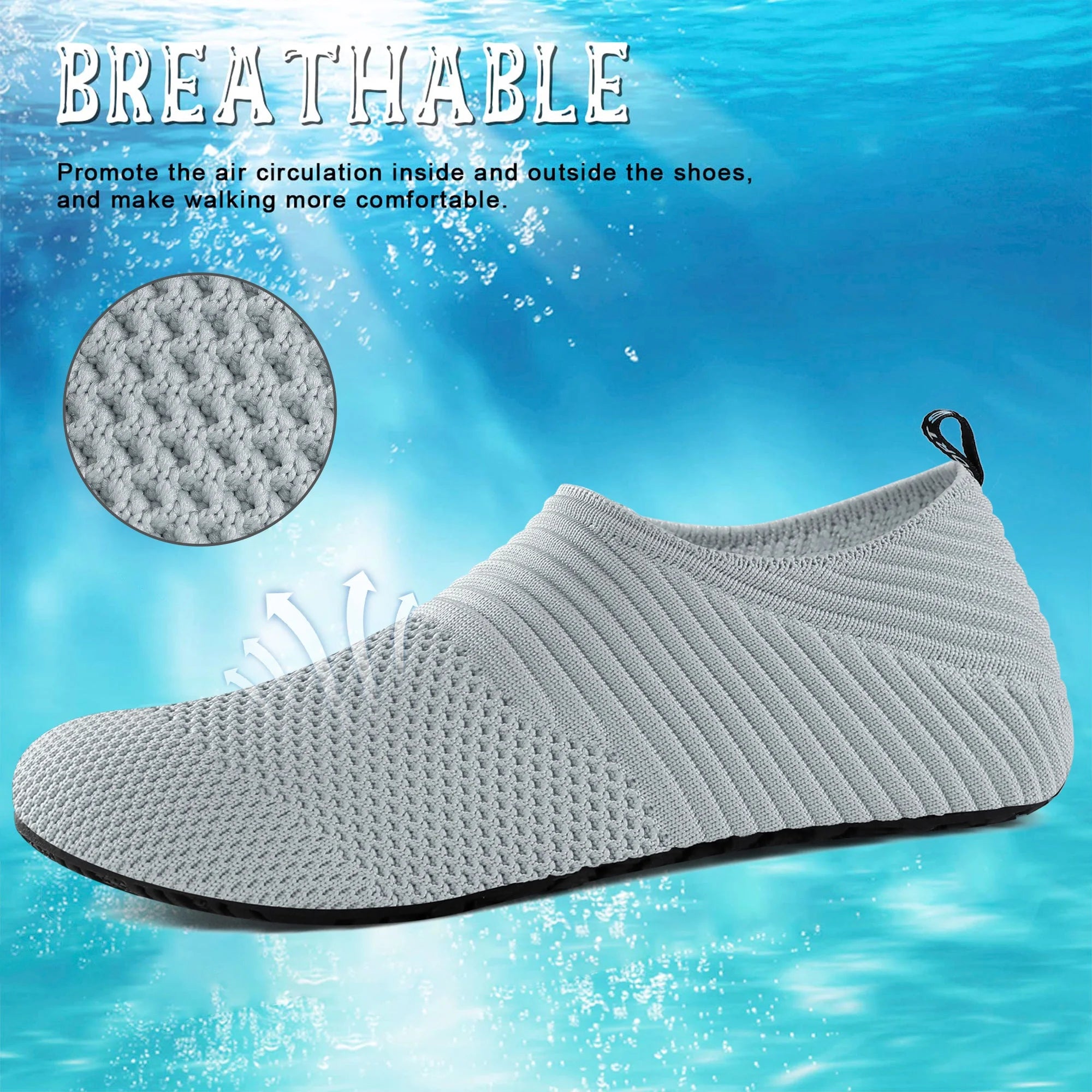 Water Shoes for Women Men Quick Dry Beach Aqua Shoes Pool Swimming Shoes
