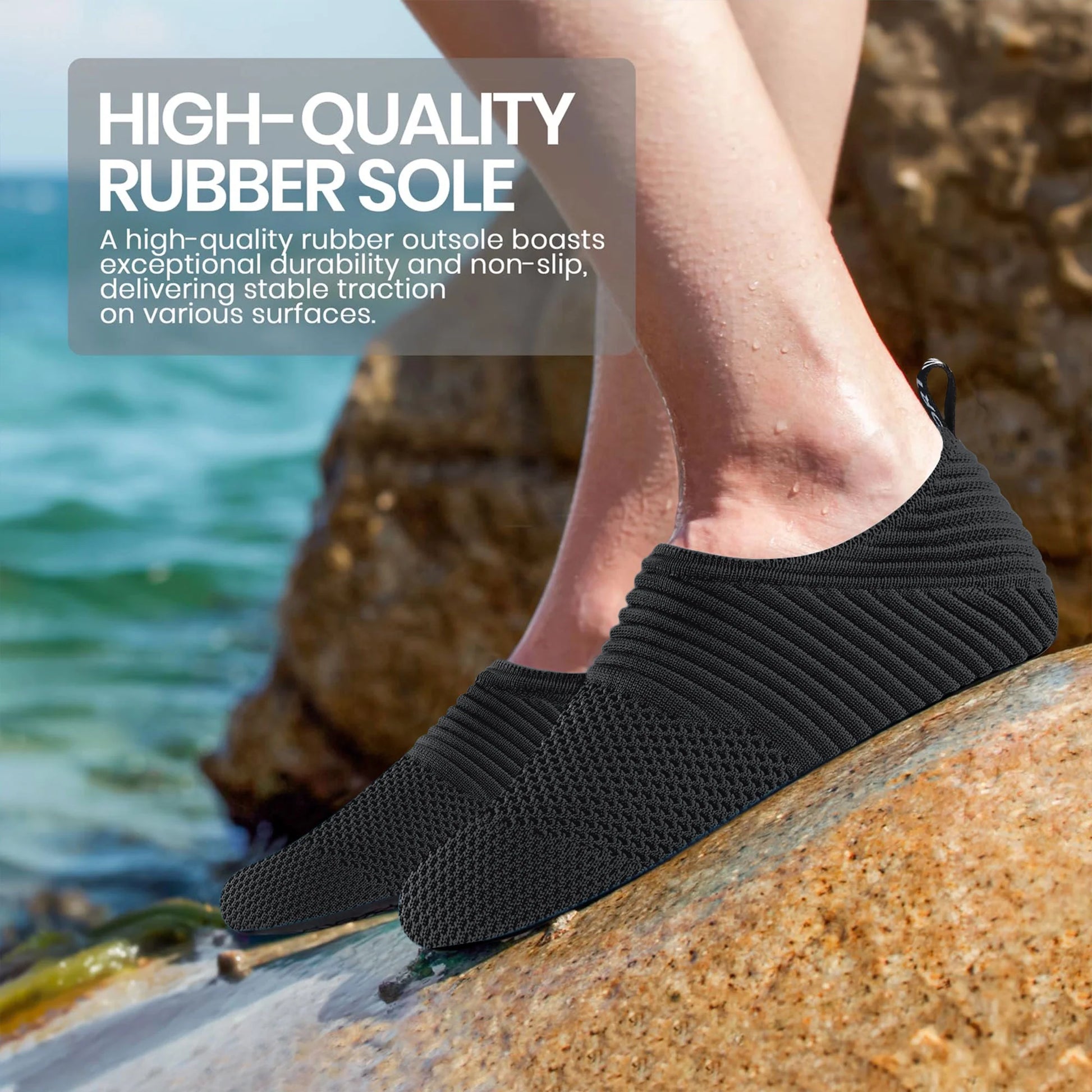 Water Shoes for Women Men Quick Dry Beach Aqua Shoes Pool Swimming Shoes