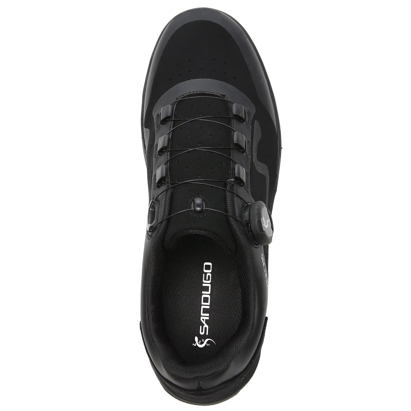 Mountain Bike Enduro D/H Shoes Are Suitable for All SPD and Flat Pedals Bicycle Shoes.High Quality Fabric.