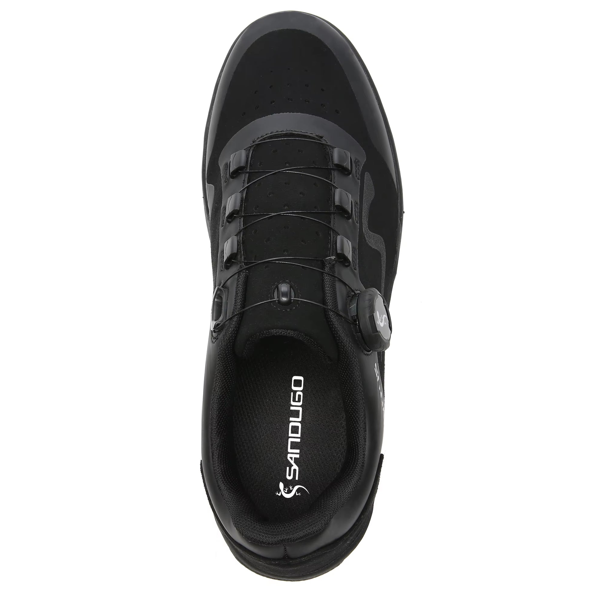 Mountain Bike Enduro D/H Shoes Are Suitable for All SPD and Flat Pedals Bicycle Shoes.High Quality Fabric.
