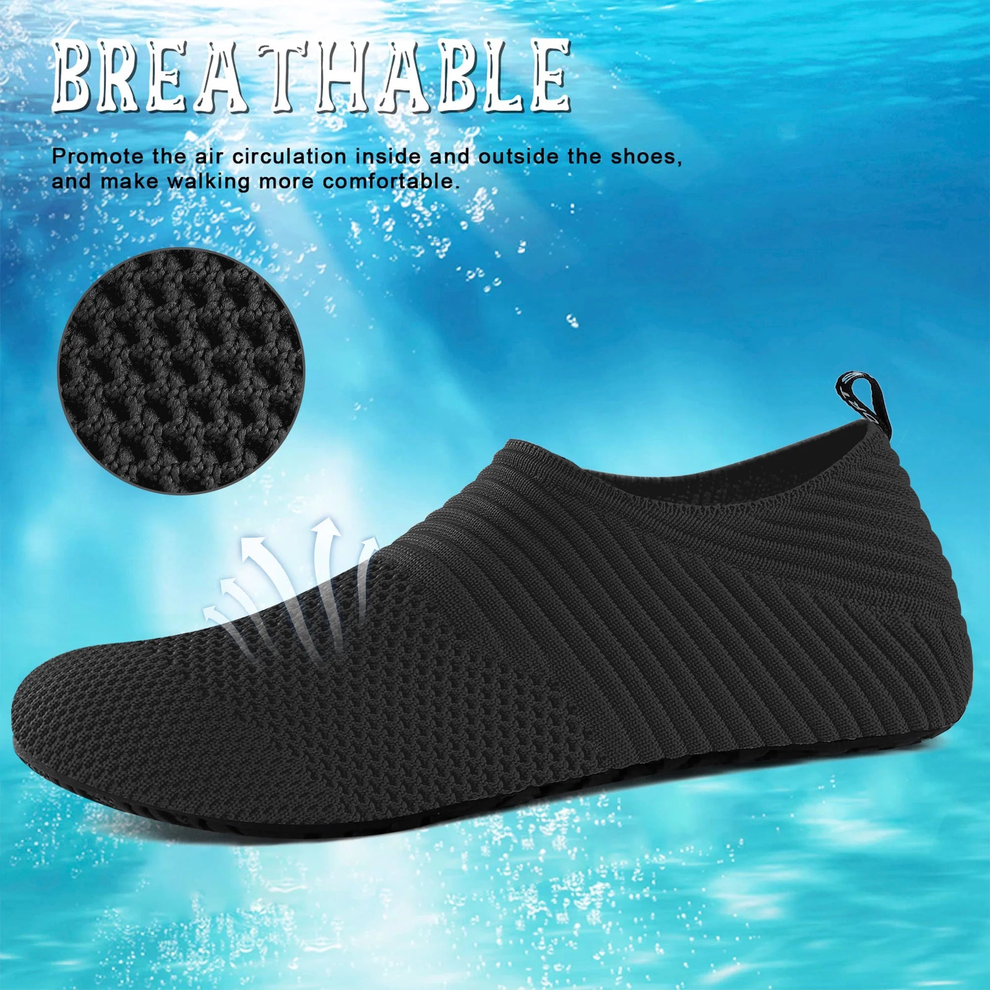 Water Shoes for Women Men Quick Dry Beach Aqua Shoes Pool Swimming Shoes