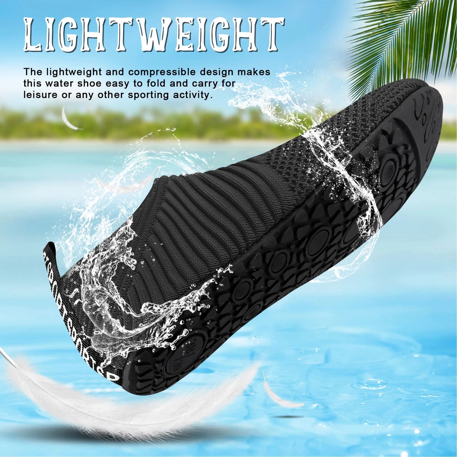 Water Shoes for Women Men Quick Dry Beach Aqua Shoes Pool Swimming Shoes