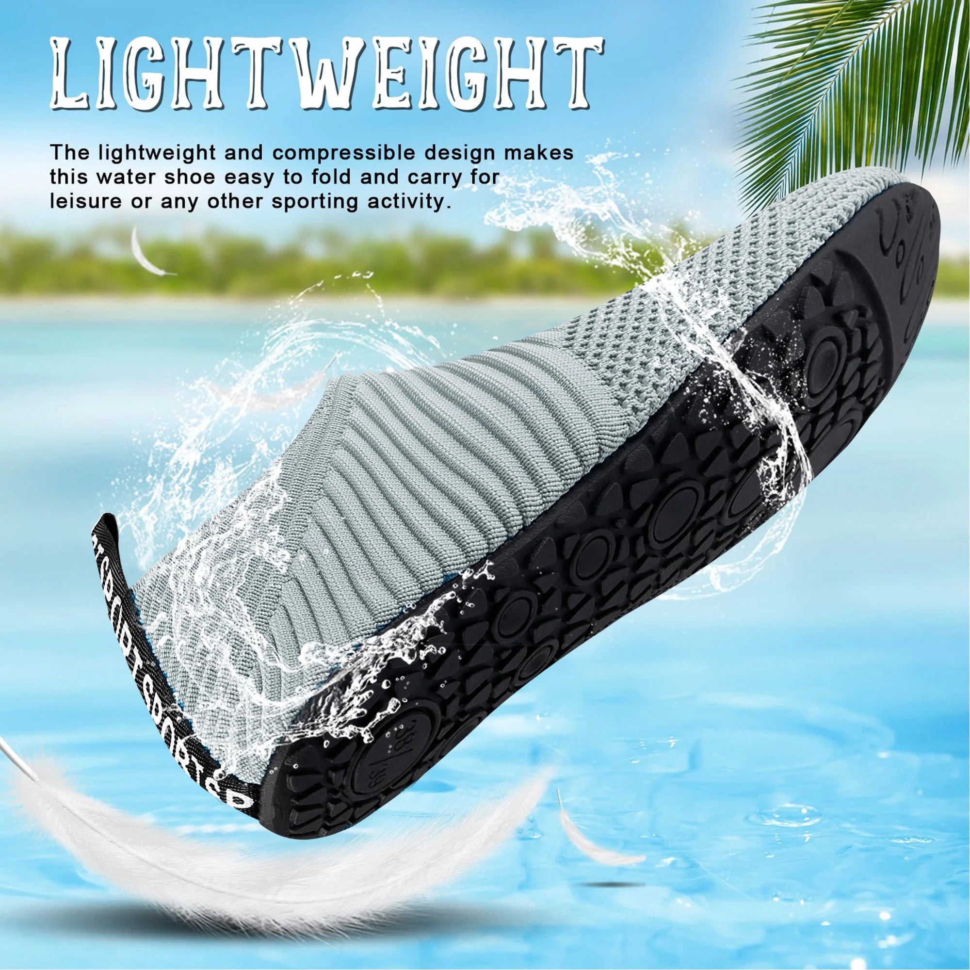 Water Shoes for Women Men Quick Dry Beach Aqua Shoes Pool Swimming Shoes