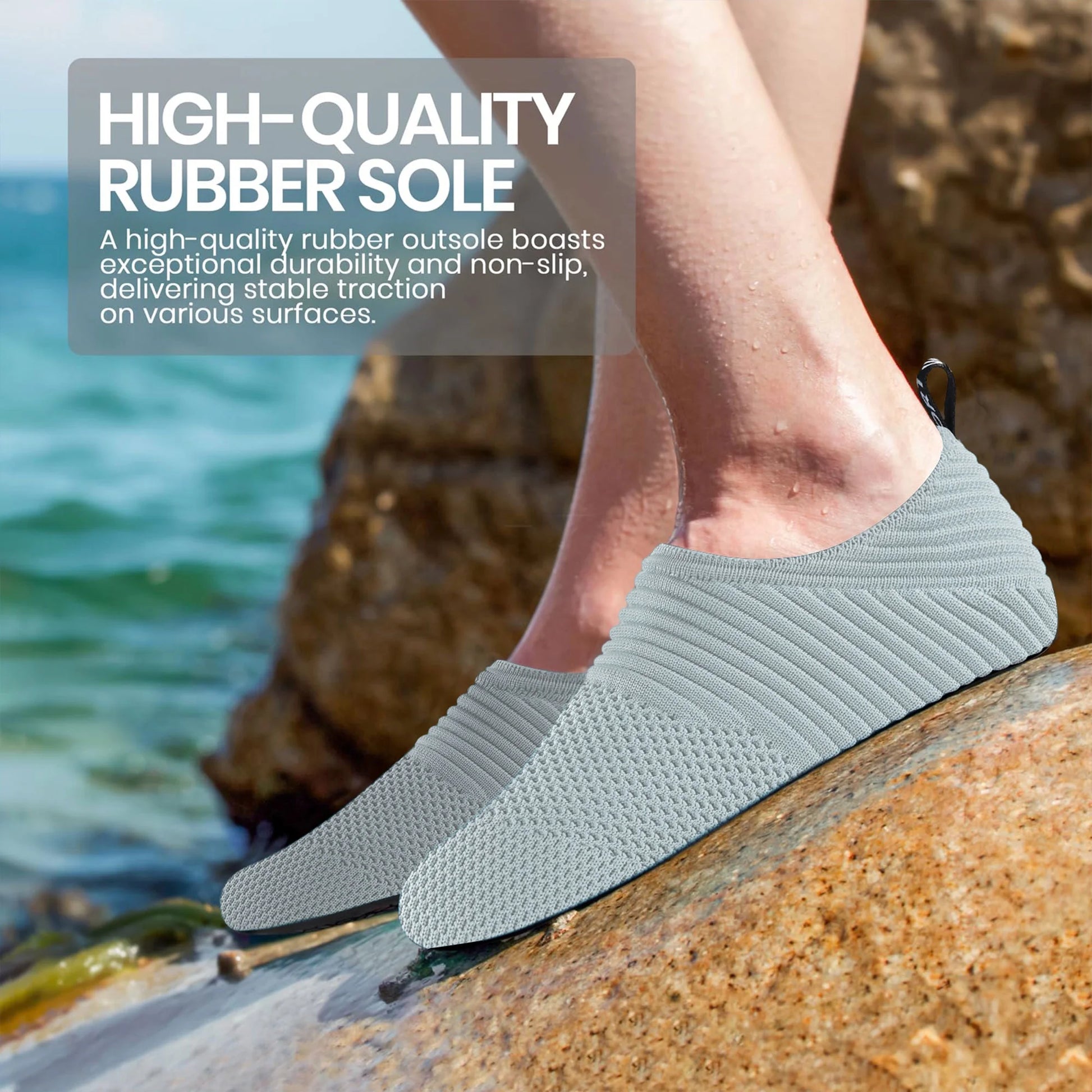 Water Shoes for Women Men Quick Dry Beach Aqua Shoes Pool Swimming Shoes